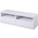 Julian Bowen Manhattan White TV Bench 130x45cm
