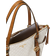 Michael Kors Sullivan Large Logo Top Zip Tote Bag - Vanilla/Acorn