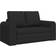 vidaXL Gulv Seng 2-i-1 Sort 148x71x83 cm Sofa