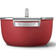 Smeg Casserole Red med lokk 4.6 L 24 cm
