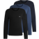 HUGO BOSS Lsshirtrn Classic Underwear T-shirts 3-pack - Black/Blue