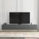 Creative Furniture Ripple Duo Unit Dark Grey TV Bench 200x45cm