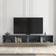 Creative Furniture Ripple Duo Unit Dark Grey TV Bench 200x45cm