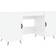 vidaXL 829518 White High Gloss Skrivebord 50x140cm