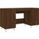 vidaXL 829547 Brown Oak Skrivbord 50x140cm