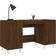 vidaXL 829547 Brown Oak Skrivbord 50x140cm