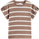 Tommy Hilfiger Round Neck T-shirt - Hot Coco/ Ivory Silk Stp