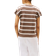 Tommy Hilfiger Round Neck T-shirt - Hot Coco/ Ivory Silk Stp