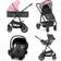 Lionelo Amber 3in1 Pink Rose (Système de Voyage)