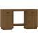 vidaXL 3107847 Honey Brown Writing Desk 50x135cm 2pcs