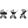 BebeConfort Haze Trio Tinted Gray (Travel system)