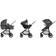 BebeConfort Haze Trio Mineral Graphite (Travel system)