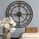 Howard Miller HW1504 Antique Gold Wall Clock 54cm