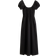 H&M Off The Shoulder Poplin Dress - Black