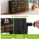 Shein Chest of drawers with 5 drawers, wardrobe, fabric drawers with handles, metal frame Brown Chest of Drawer 100.1x54.6cm