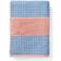 Juna Check Asciugamano Rosa, Blu (140x70cm)
