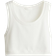 H&M Short Ribbed Tank Top - White