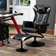 Vinsetto Reclining Black/Grey Fåtölj 103cm 2st