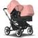 Bugaboo Donkey 5 Duo Midnight Black/Morning Pink
