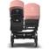 Bugaboo Donkey 5 Duo Midnight Black/Morning Pink