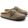 Birkenstock Boston Soft Footbed Suede Leather - Taupe