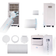 Allair 5000 BTU Portable Air Conditioner White