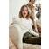 &Tradition Little Petra VB1 Moonlight/ Oiled Oak White Loungestol 75cm