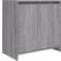 vidaXL Badkamerkast 60 x 33 x 61 cm Bewerkt Hout Grijs