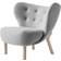 &Tradition Little Petra VB1 Hallingdal/Oiled Oak Loungestol 75cm