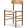 Fredericia Furniture J39 Mogensen Vintage Lacquered/Braided Nature Köksstol 77cm