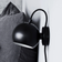 Frandsen Ball Magnet Matte Black Vægarmatur ∅ 12cm