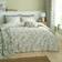 Catherine Lansfield Sorrel Leaves Duvet Cover Green (200x200cm)