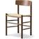 Fredericia Furniture J39 Walnut Oil/Braiding Nature Köksstol 77cm