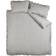 Catherine Lansfield Seersucker Frill Duvet Cover Silver (200x200cm)