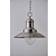 Endon Mendip Satin Nickel/Clear Pendant Lamp ∅ 33cm