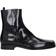 Prada Leather Ankle Boot - Black
