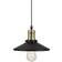 Globen Lighting Disc Black/Brushed Brass Window lamp ∅ 22cm