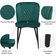 Flieks 5 Piece Green/Gold Dining Set 80x140cm 5pcs