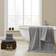 Modern Threads Diamond Gate Bath Towel Grey (137.2x68.6cm)