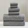 Modern Threads Diamond Gate Bath Towel Grey (137.2x68.6cm)