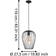 Eglo Newtown Black Pendant Lamp ∅ 27.5cm