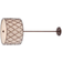 QUOIZEL Elstead Brown Lattice Pendant Lamp 40.6cm