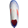 adidas Junior F50 League Laceless FG/MG - Cloud White/Solar Red/Lucid Blue