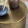 Cedar & Sage Arcata Antique Brass Small Table 45cm