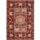 Dunelm Hani Floral Red 80x150cm