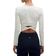 Lululemon All It Takes Back Twist Ribbed Long Sleeve Shirt - Bone