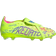 adidas Junior Predator Elite Fold-Over Tongue FG - Lucid Lemon/Lucid Pink/Blue Fusion
