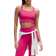 Lululemon Energy Longline Bra Medium Support - Raspberry Coulis
