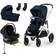 Cybex Gazelle S Ocean Blue Silver Frame (Duo) (Travel system)