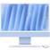 Apple iMac, 24-inch, M4 Chip, 10-core CPU, 10-core GPU, 16GB Unified Memory, 512GB SSD Storage Blue